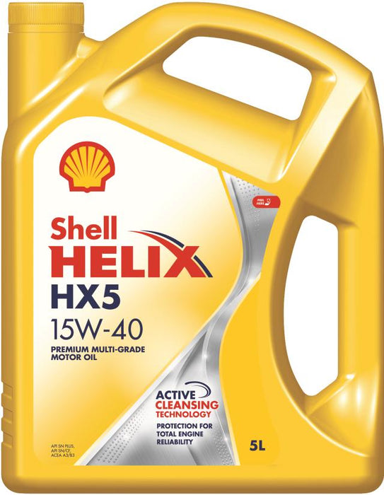 SHELL HELIX HX5 15W-40 SN 4LT